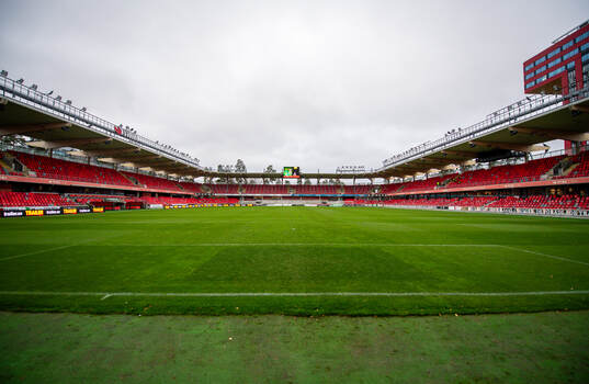 Interiör vy av Visma Arena