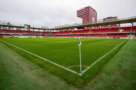 Interiör vy av Visma Arena