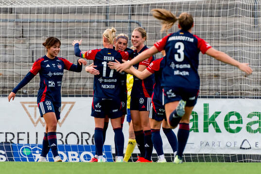 Rosengårds Olivia Schough jublar