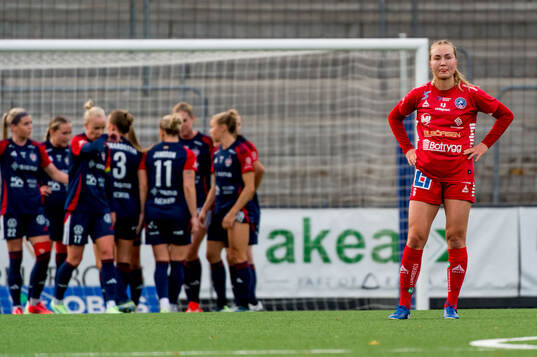 Linköpings Noor Hoelsbrekken Eckhoff deppar