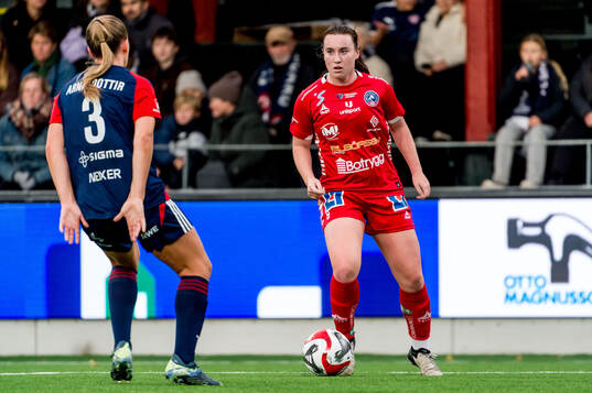 Linköpings Aimee Claypole och Rosengårds Gudrun