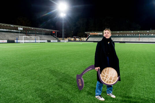 Rosengårds Caroline Seger och sportchef Therese Sjögran