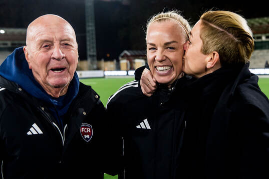 Rosengårds Erling Nilsson, Caroline Seger och sportchef