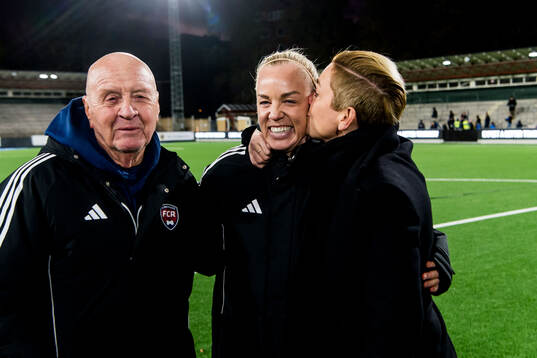 Rosengårds Erling Nilsson, Caroline Seger och sportchef