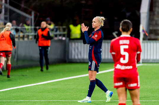Rosengårds Caroline Seger jublar