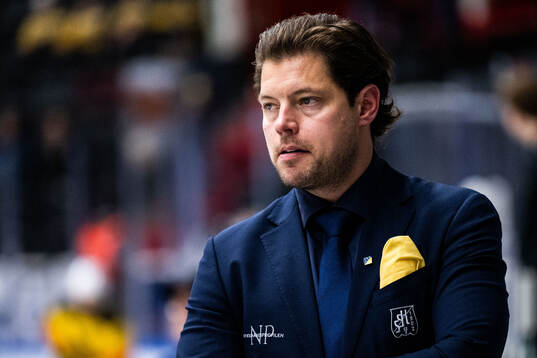 Södertäljes assisterande tränare Mattias Zackrisson