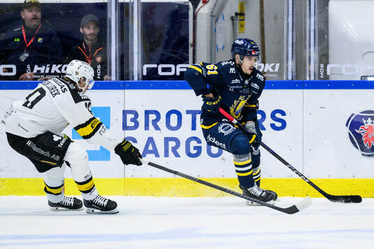 Västerås Jimmie Jansson och Södertäljes Miikka Pitkänen