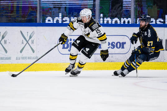 Västerås Jacob Hayhurst och Södertäljes Daniel Norbe