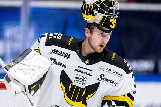 Västerås målvakt Jörgen Hanneborg