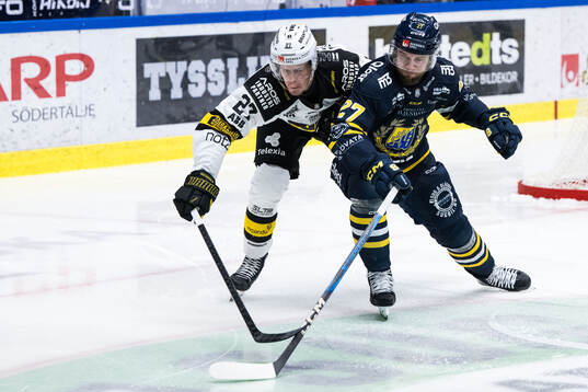 Västerås Carl Jakobsson och Södertäljes Daniel Norbe