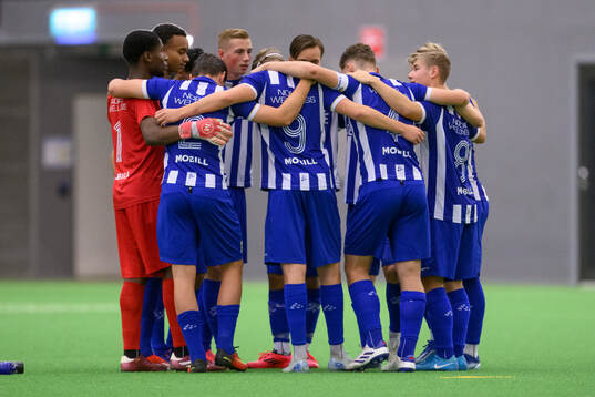 IFK Göteborgs  spelare samlas