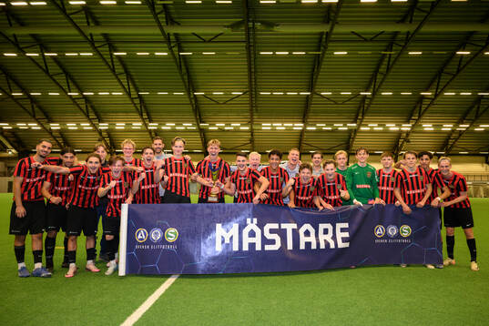 Brommapojkarnas spelare jublar