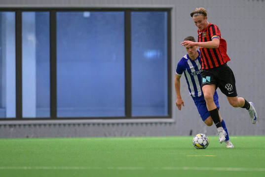 Brommapojkarnas lagkapten Edgar Backteman