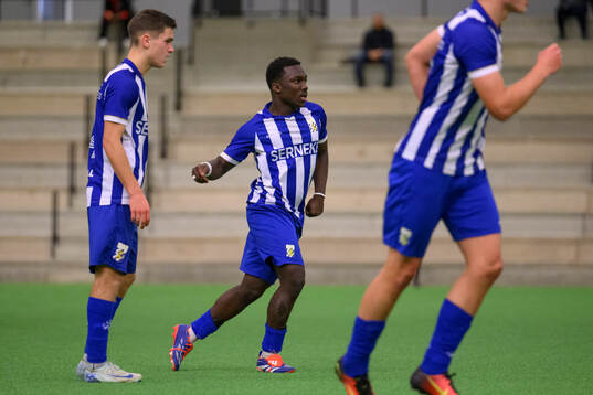 IFK Göteborgs Leo Radakovic och Manasse Ange Junior Diallo