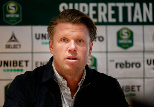 Örebros huvudtränare Christian Järdler på