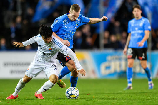 Halmstads Vinicius Nogueira De Oliveira och Djurgårdens