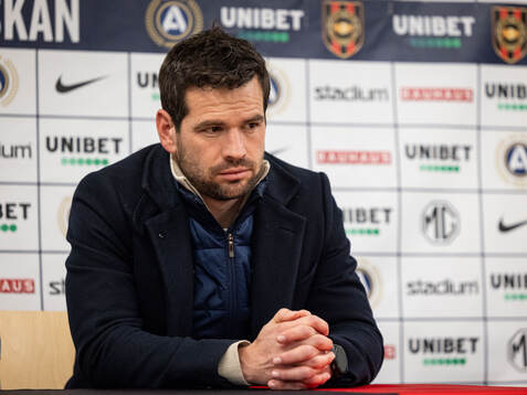 Värnamos tränare Ferran Sibila