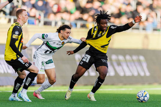 GAIS Amin Boudri och Häckens Jeremy Agbonifo