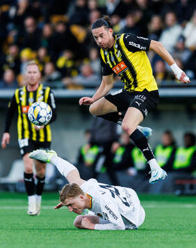 GAIS Filip Beckman och Häckens Amor Layouni