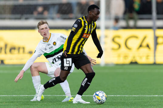 GAIS Filip Beckman och Häckens John Paul Dembe