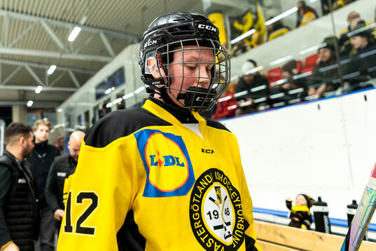 Västergötlands Junie Hagström deppar