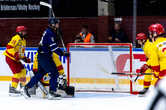 Västerbottens Olle Lidman jublar