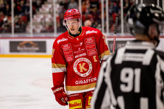 Kalmars Gabriel Olsson deppar