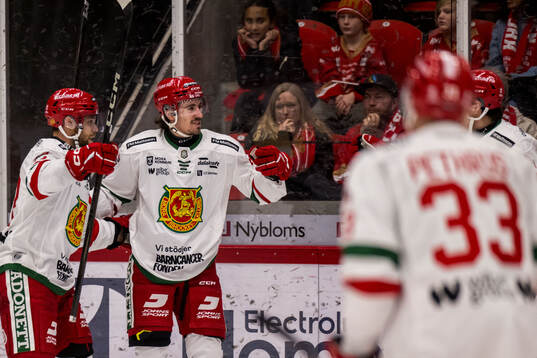Moras Ludvig Levinsson jublar