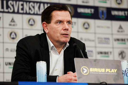 Sirius tränare Christer Mattiasson