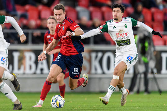 Östers Jan Martin Hoel Andersen och Skövde AIKs Alper