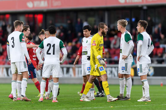 Skövde AIKs spelare samlas
