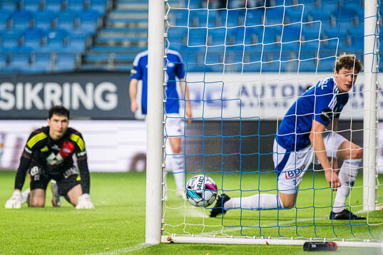 Casper Øyvann of Molde scores an own goal