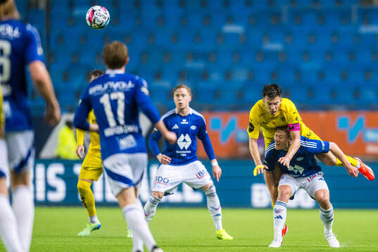 Jostein Maurstad Gundersen of Bodø/Glimt and Kristian