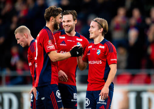 Östers IFs Alibek Aliev och David Seger