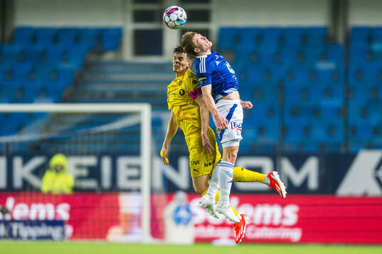 Jostein Maurstad Gundersen of Bodø/Glimt and Kristian
