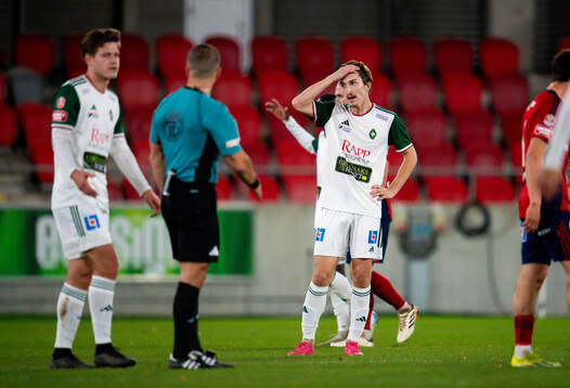 Skövde AIKs Marcus Mikhail deppar