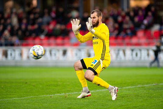 Skövde AIKs målvakt Markus Fröjd