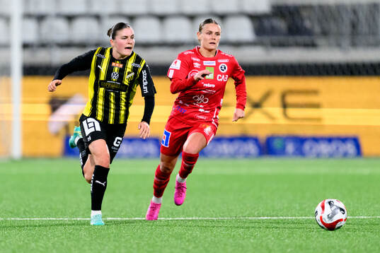 Häckens Hanna Wijk och KIF Örebros Maja Bodin