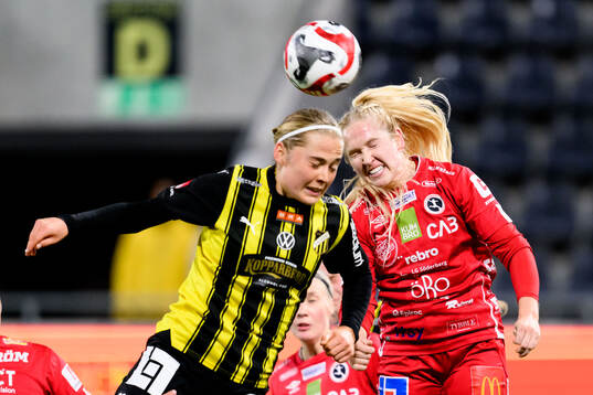 Häckens Paulina Nyström och KIF Örebros Maggy Elizabeth