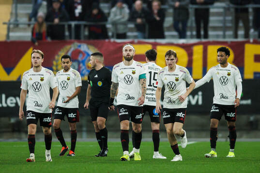 Östersunds Ali Suljic jublar