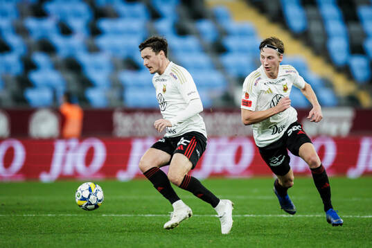 Östersunds Jamie Ryan Hopcutt och Albin Sporrong
