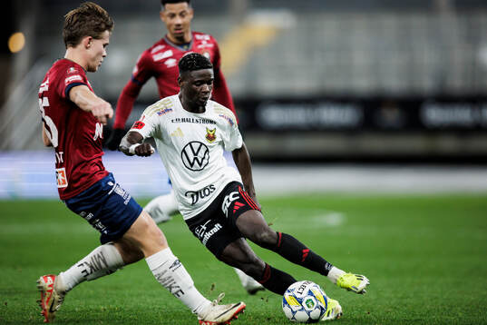Östersunds Assiedou Yannick Armel Adjoumani och Örgrytes