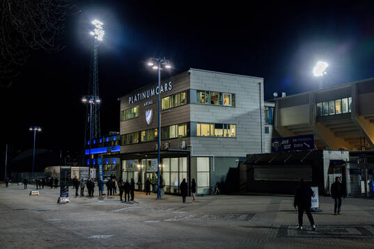 Exteriör vy av Platinumcars Arena