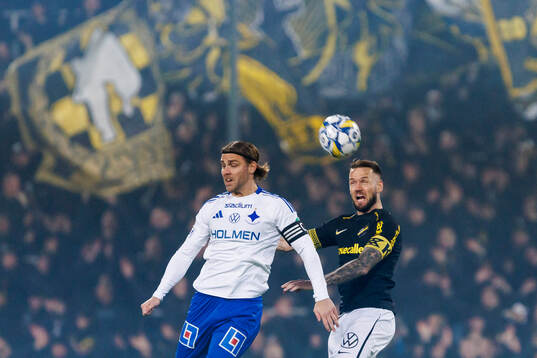 IFK Norrköpings Christoffer Nyman och AIKs Alexander