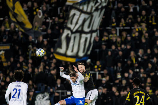 IFK Norrköpings Arnor Traustason och AIKs Alexander