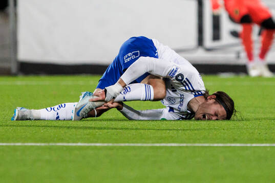 IFK Norrköpings Arnor Traustason har ont