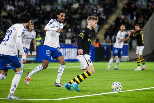 IFK Norrköpings Jesper Ceesay och AIKs Eskil Edh