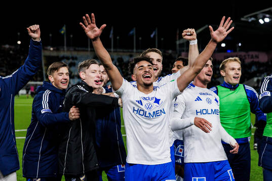IFK Norrköpings Moutaz Neffati jublar