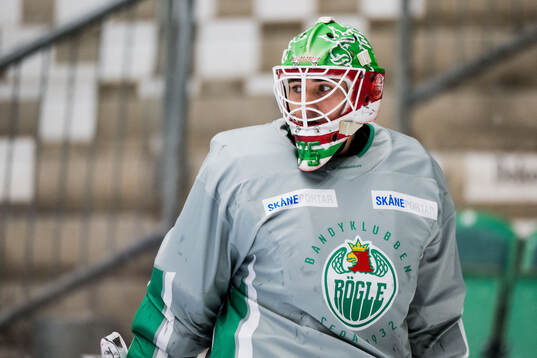Rögles målvakt Arvid Holm
