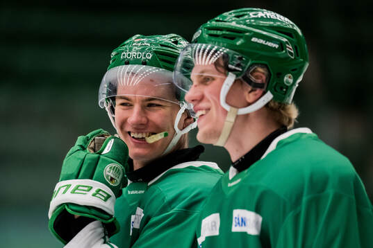 Rögles Max Karlsson och Love Gath